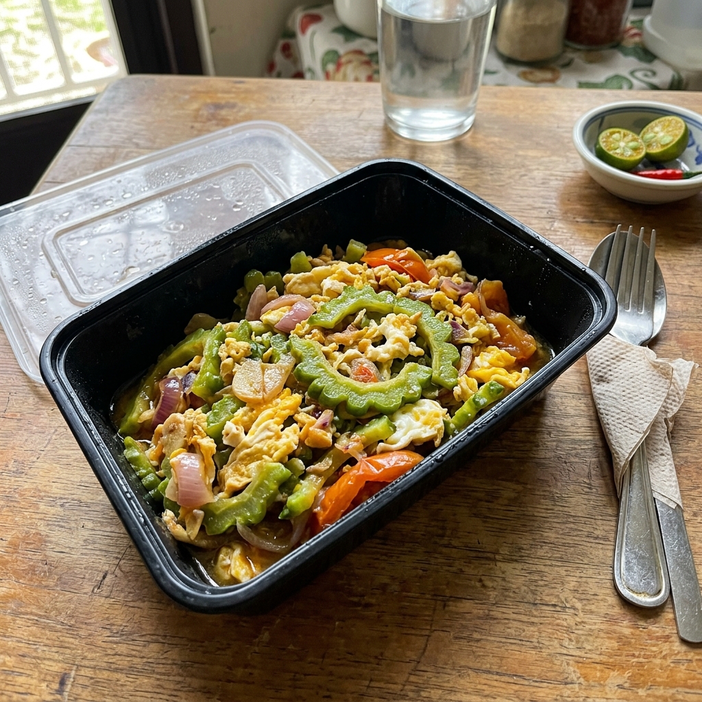 Ginisang Ampalaya