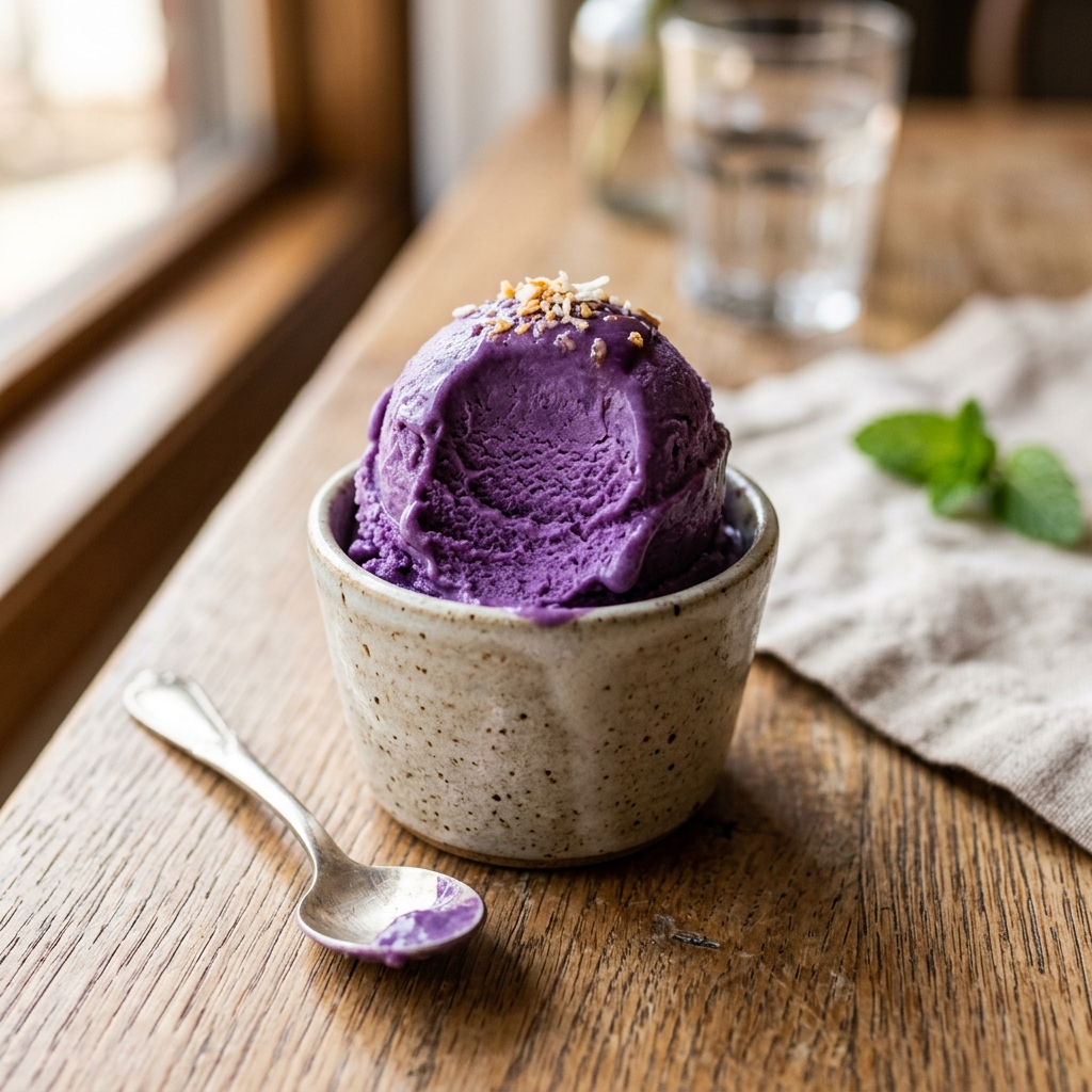 Ube Ice Cream